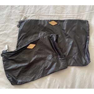 MZ Wallace Black Cosmetic Bags Set